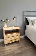 Load image into Gallery viewer, Rubberwood Bedside Tables
