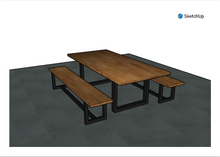 Load image into Gallery viewer, Dining Benches - Kiaat
