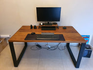 Modern Kiaat Office Desk
