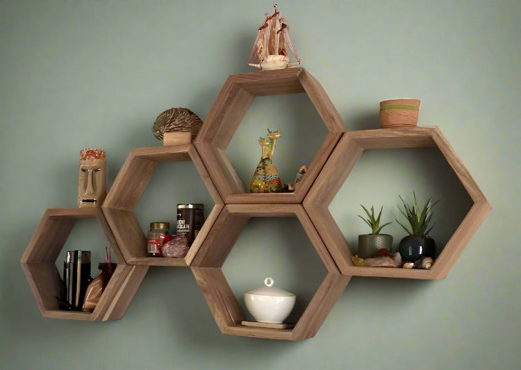 Honeycomb Shelves